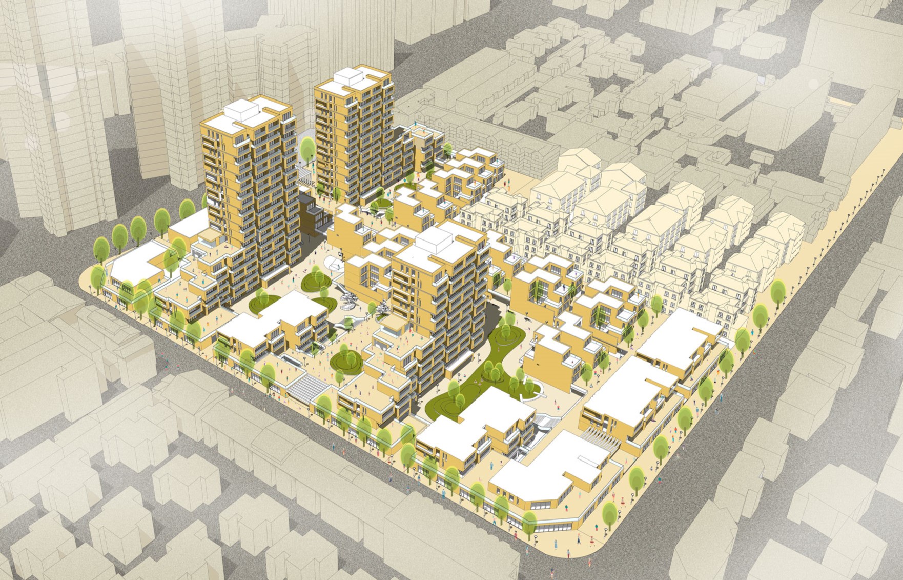 Hybrid Community: A Modern Interpretation of Traditional Alleyway Neighborhood Relations in A Rental Housing Community
