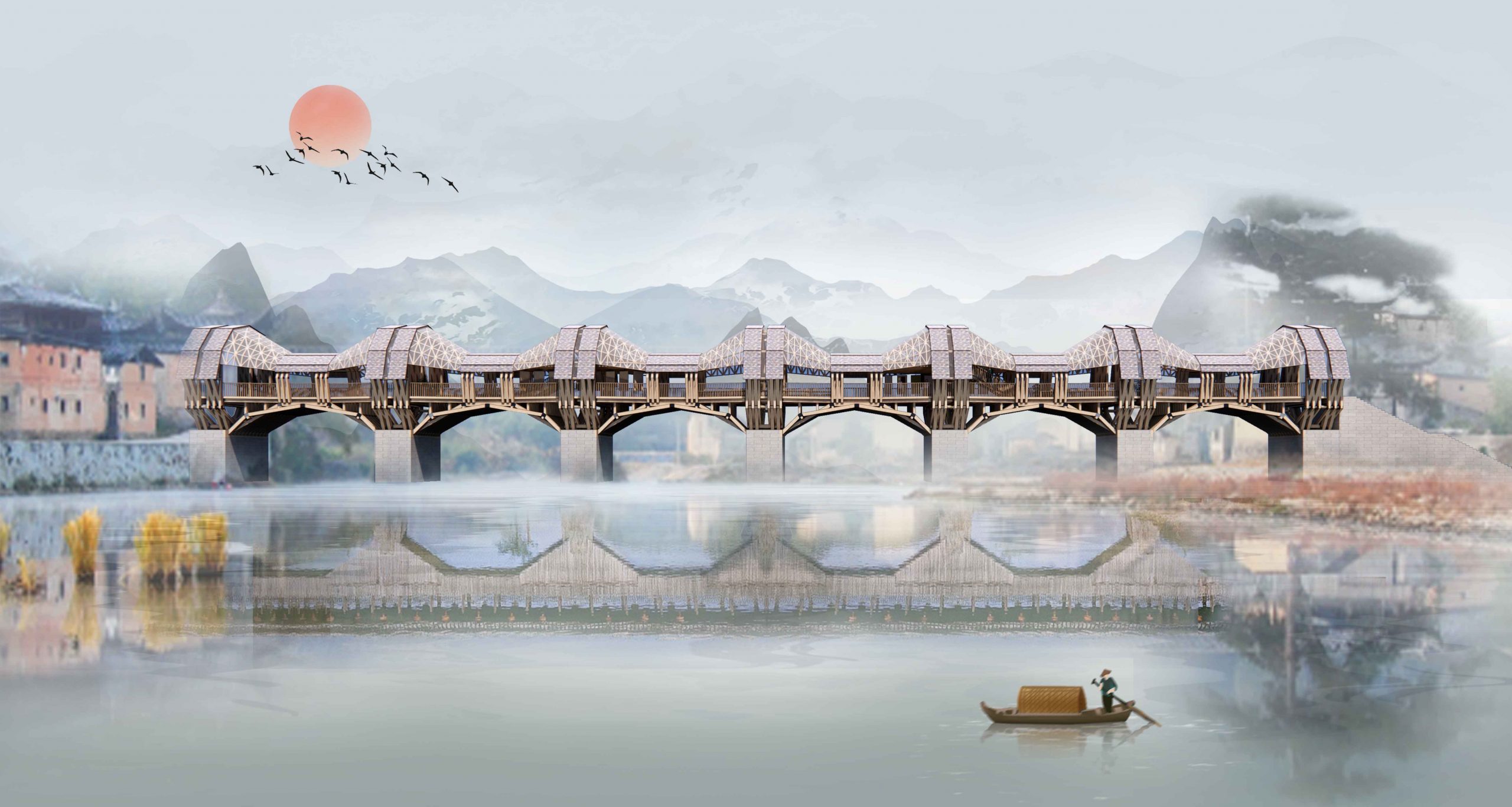 Reconstruction of Wan’An Woven Bridge